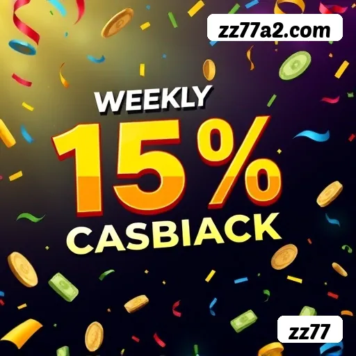 Cashback VIP zz77 - reembolso semanal